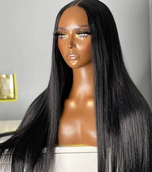 13x4, 13x6  Straight HD Lace Frontal Wig - 100% Human Hair