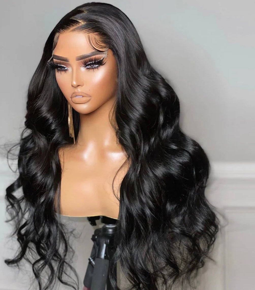 13x4, 13x6 HD Lace Body Wave Frontal Wig - 100% Human Hair