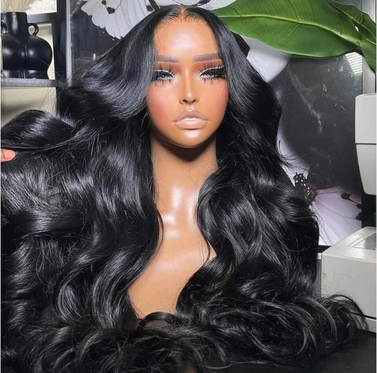 5x5 Closure  HD Lace Body Wave Glueless Wig - 100% Human Hair